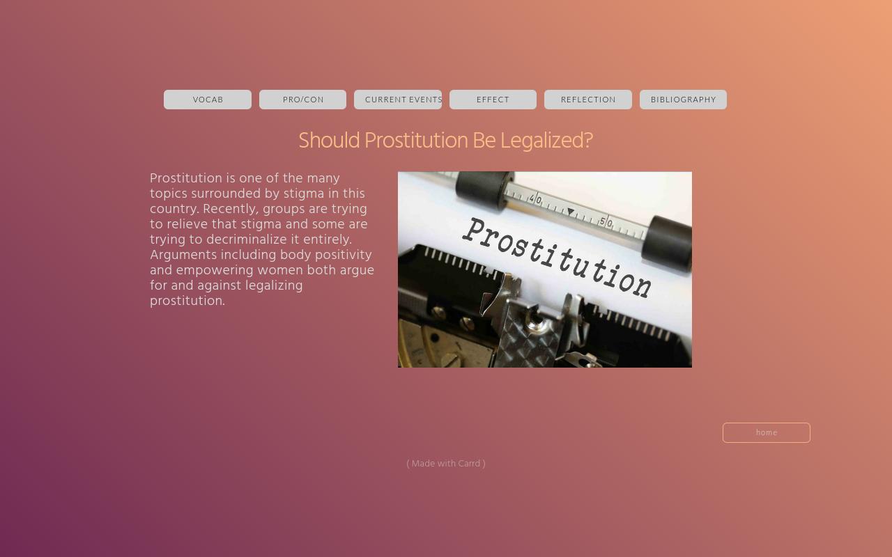 Carrd profile picture for @prostitution